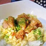 子供用れしぴ★　唐揚げ丼